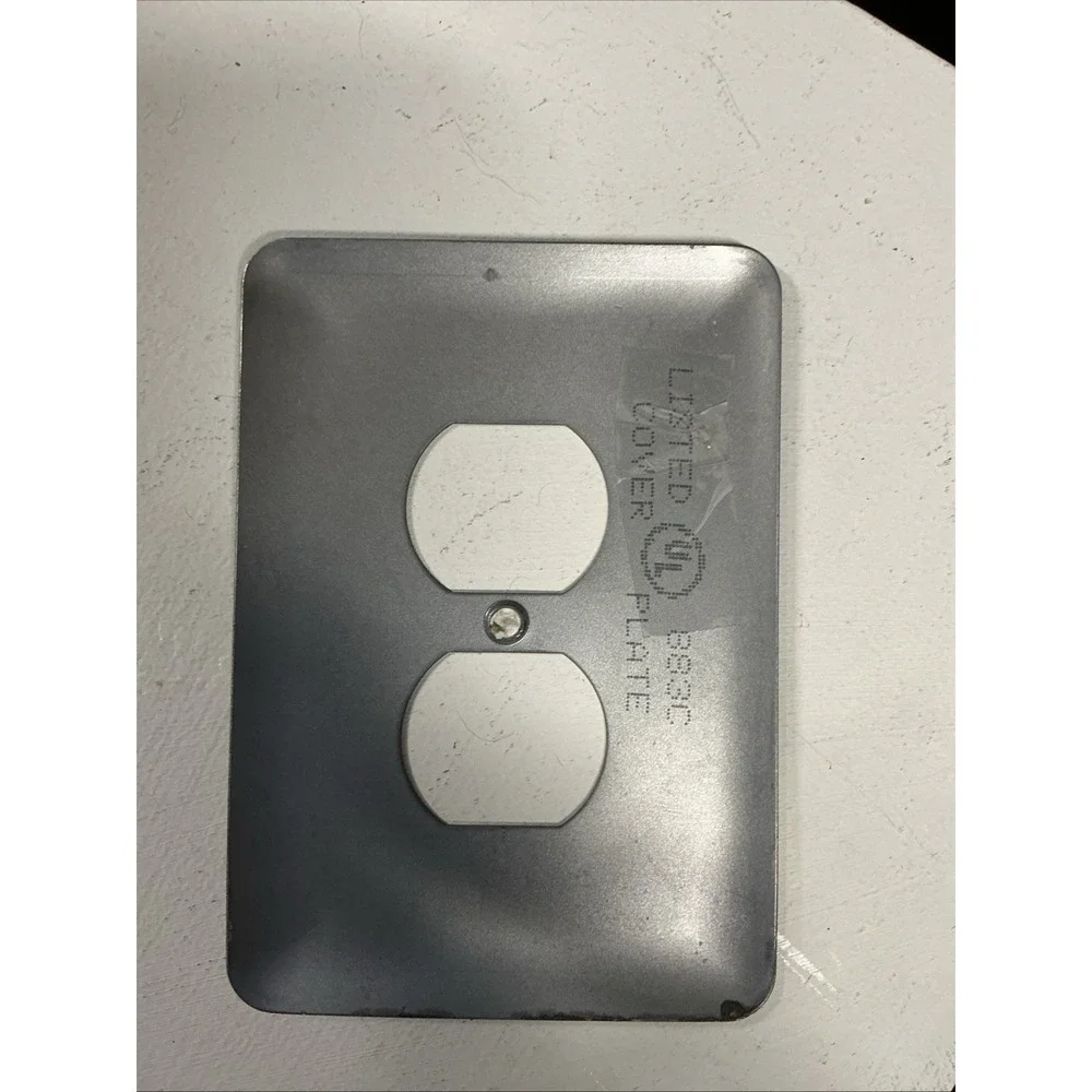 Baseball Ballpark Heavy Steel Wall Plug In Plate Cover Man Cave